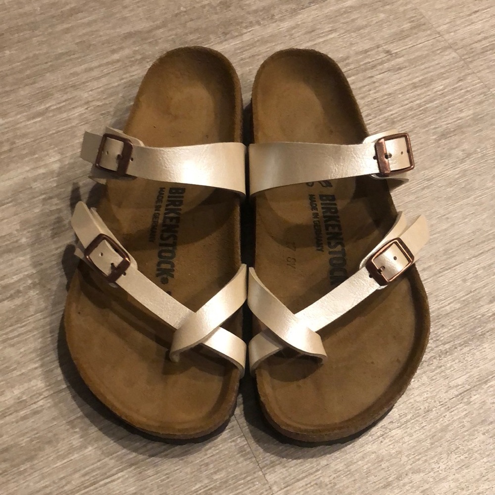Birkenstock Mayari Pearl White